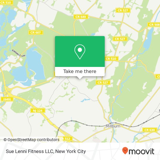 Sue Lenni Fitness LLC map