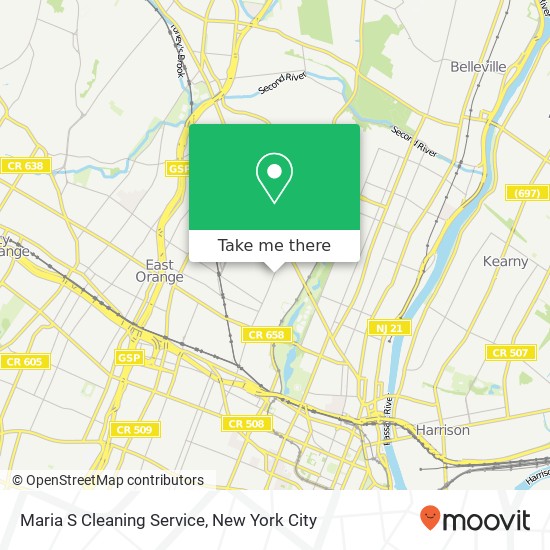 Mapa de Maria S Cleaning Service