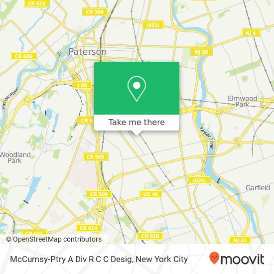 Mapa de McCumsy-Ptry A Div R C C Desig