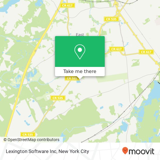 Lexington Software Inc map