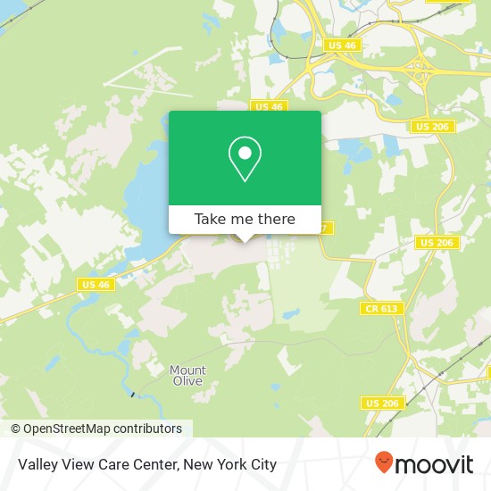 Mapa de Valley View Care Center