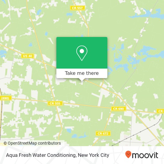 Aqua Fresh Water Conditioning map