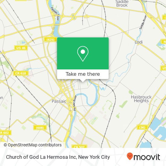 Church of God La Hermosa Inc map