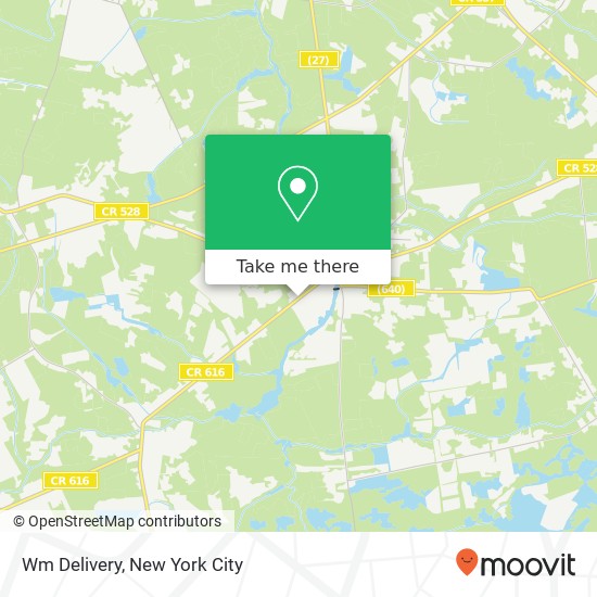 Wm Delivery map