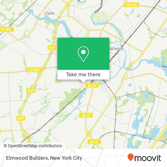 Elmwood Builders map