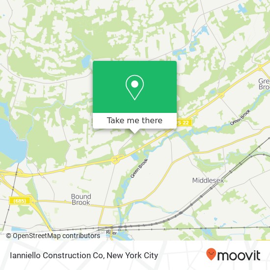 Ianniello Construction Co map