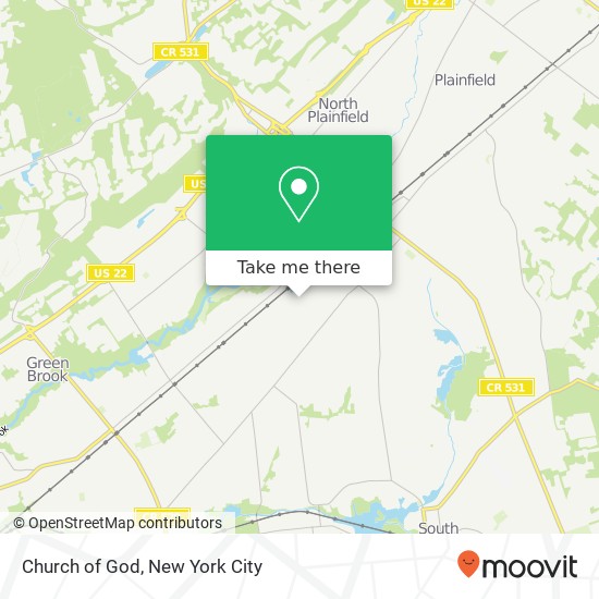 Church of God map