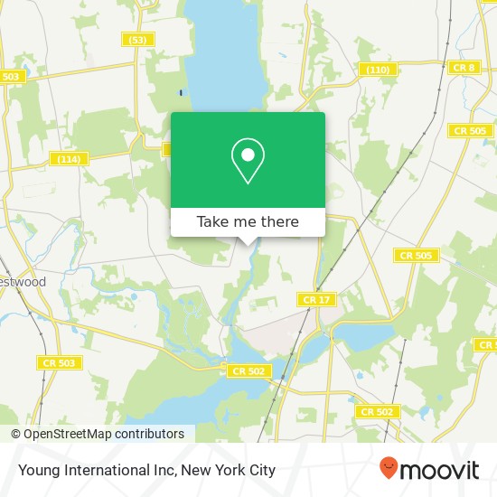 Young International Inc map