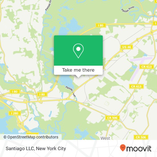 Santiago LLC map