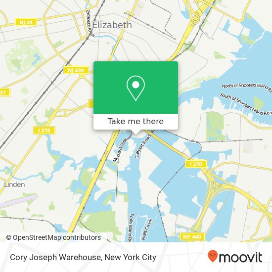 Cory Joseph Warehouse map