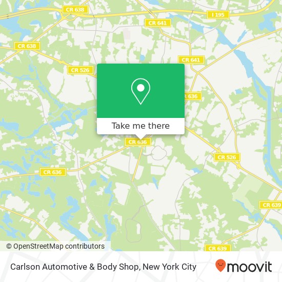 Mapa de Carlson Automotive & Body Shop