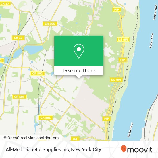 All-Med Diabetic Supplies Inc map