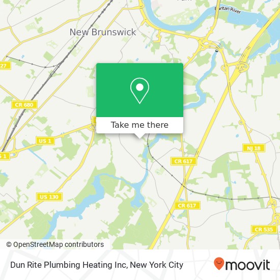 Mapa de Dun Rite Plumbing Heating Inc