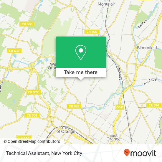 Mapa de Technical Assistant