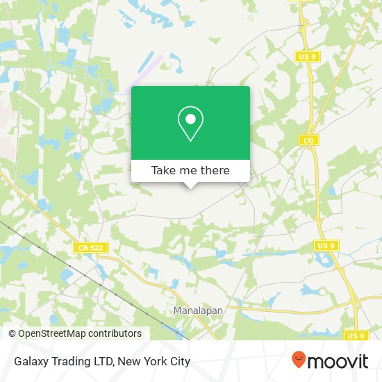 Galaxy Trading LTD map