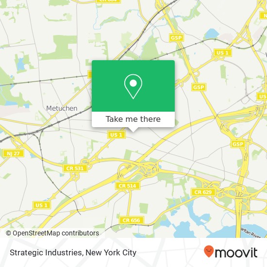 Strategic Industries map