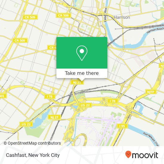 Cashfast map