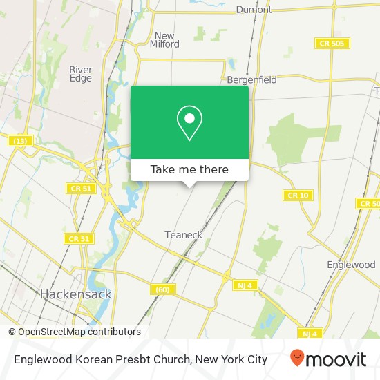 Englewood Korean Presbt Church map