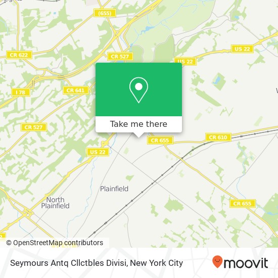 Seymours Antq Cllctbles Divisi map