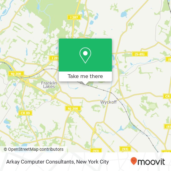 Arkay Computer Consultants map