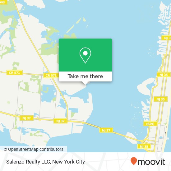 Mapa de Salenzo Realty LLC