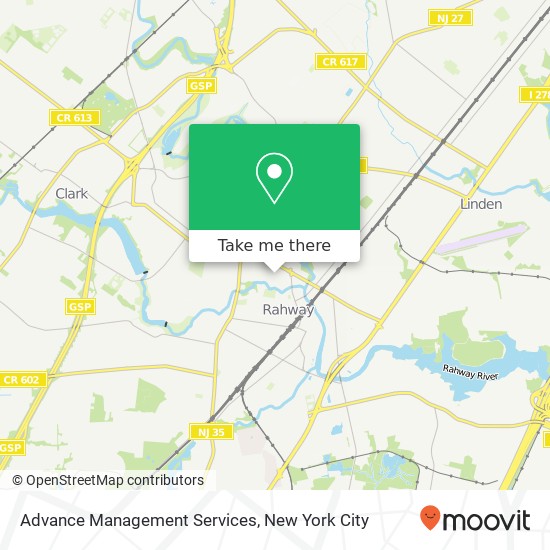 Mapa de Advance Management Services