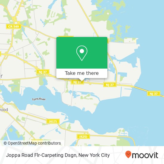 Mapa de Joppa Road Flr-Carpeting Dsgn