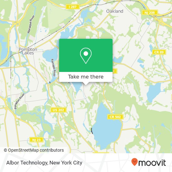 Albor Technology map