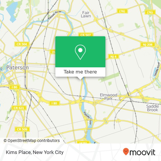 Mapa de Kims Place