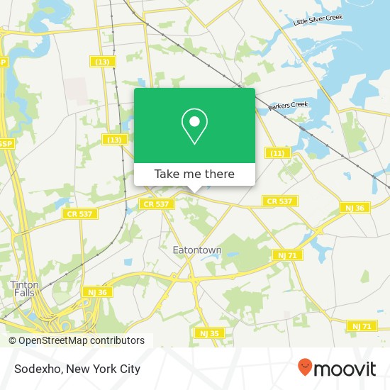 Sodexho map