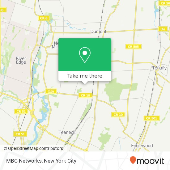 MBC Networks map