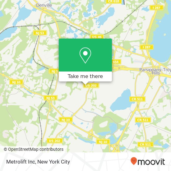 Metrolift Inc map