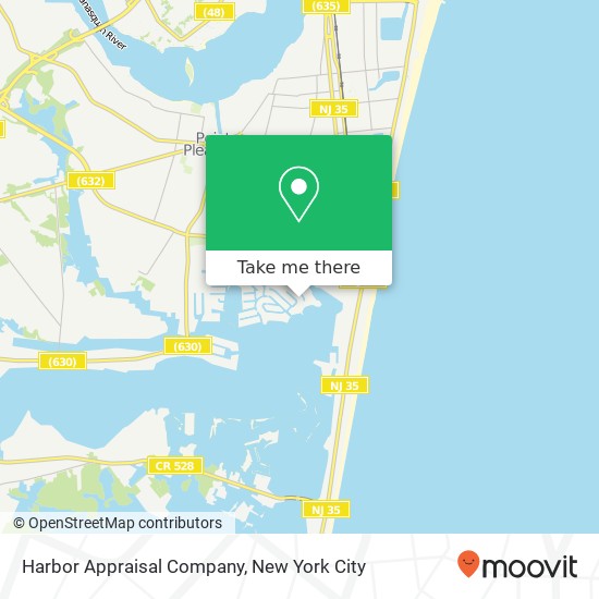 Mapa de Harbor Appraisal Company