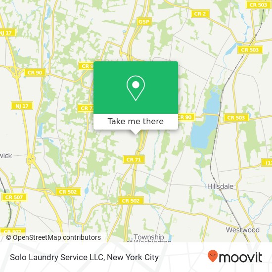 Solo Laundry Service LLC map