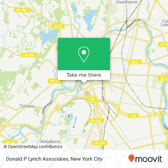 Mapa de Donald P Lynch Associates
