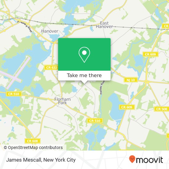 James Mescall map
