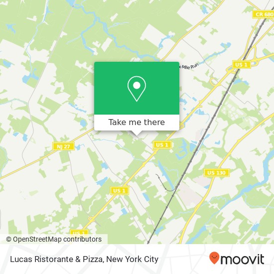 Mapa de Lucas Ristorante & Pizza