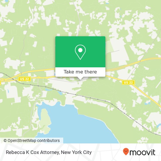 Rebecca K Cox Attorney map