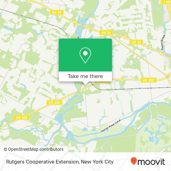 Mapa de Rutgers Cooperative Extension