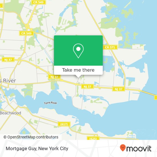 Mortgage Guy map