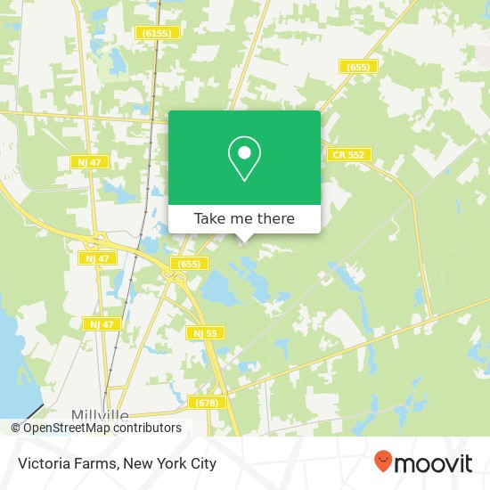 Victoria Farms map