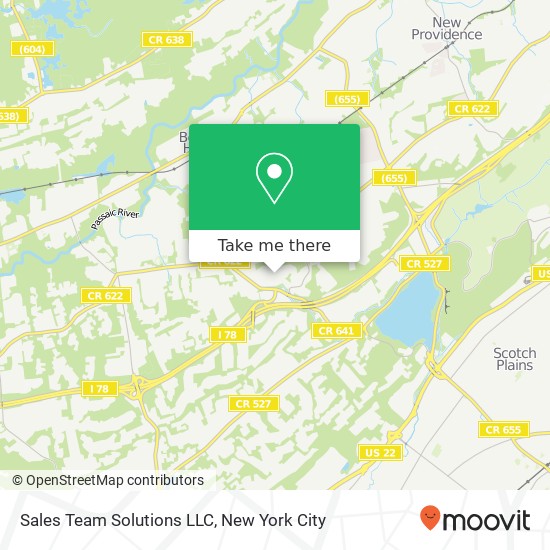 Mapa de Sales Team Solutions LLC