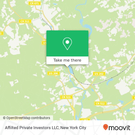 Affilted Private Investors LLC map