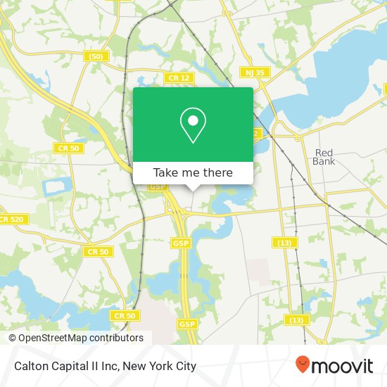 Calton Capital II Inc map