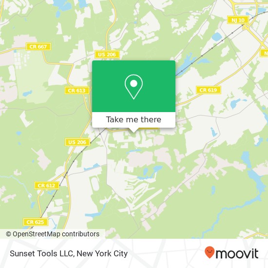 Sunset Tools LLC map