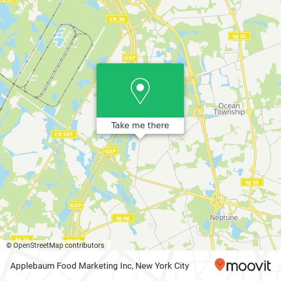 Mapa de Applebaum Food Marketing Inc