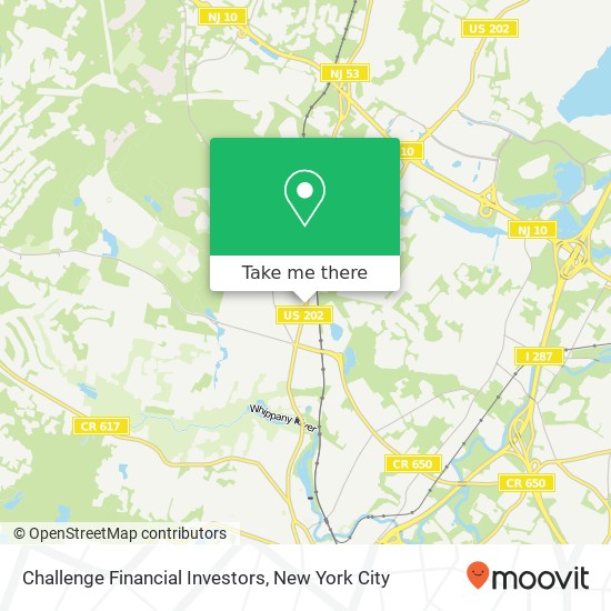 Challenge Financial Investors map