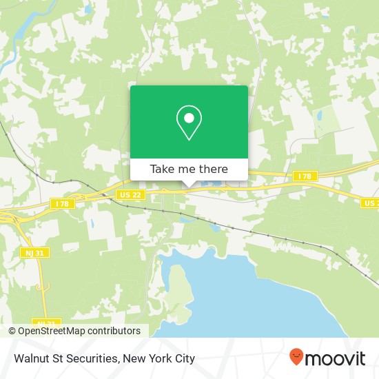 Walnut St Securities map