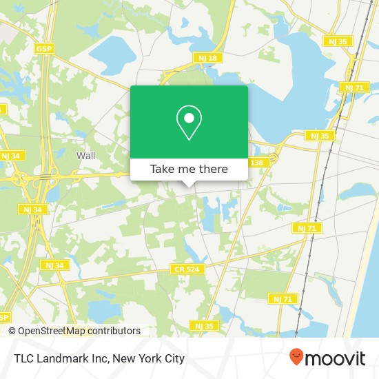 TLC Landmark Inc map