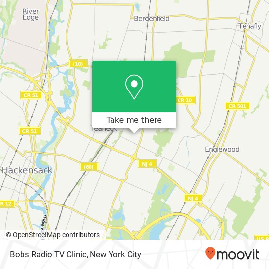 Bobs Radio TV Clinic map